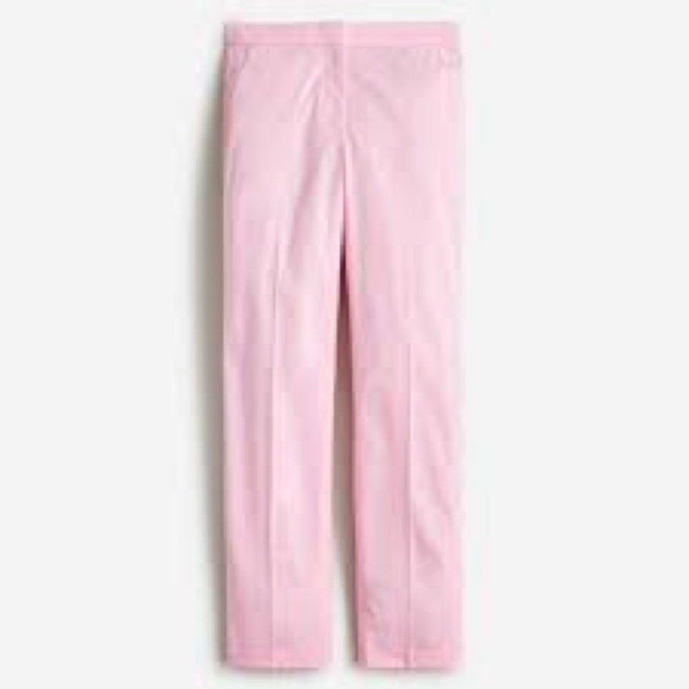 New JCrew Tall Kate cuffed straight-leg pant in lightweight chino T12